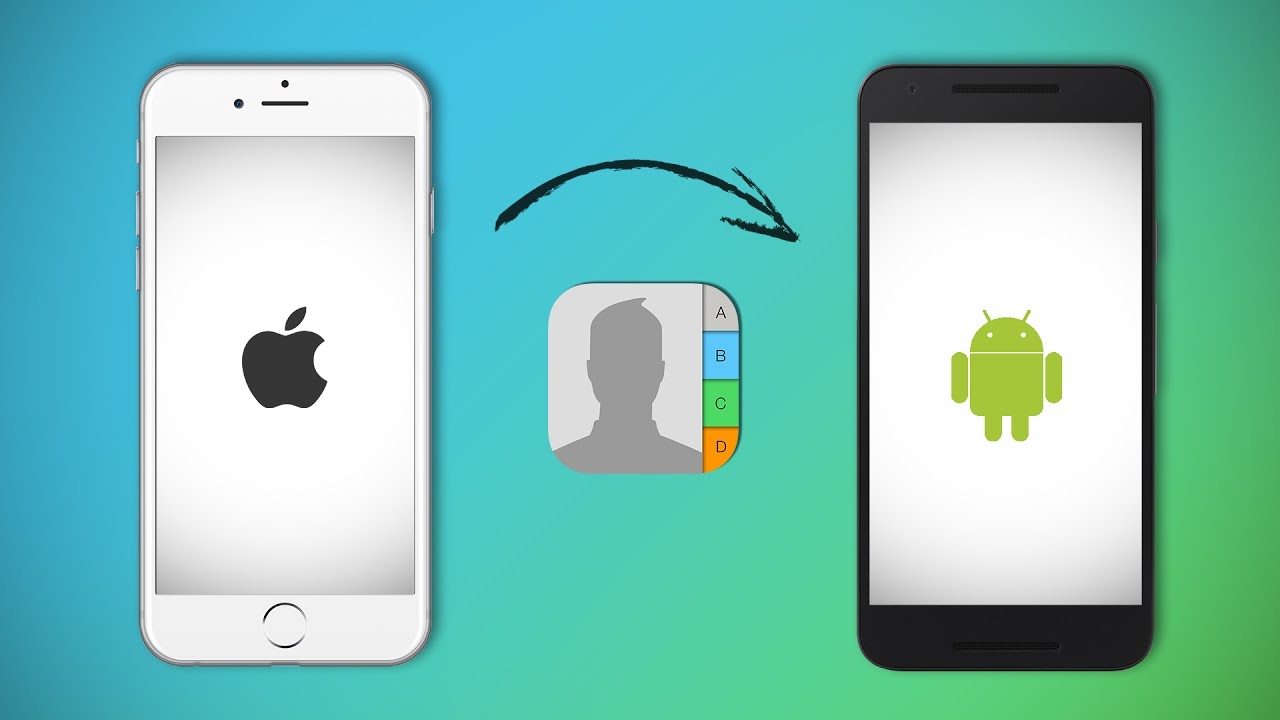 How to Transfer Contacts from iPhone to Android - YouTube