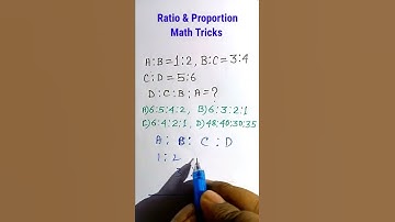 Ratio & Proportion Math Trick| Partnership Math  | Railway Group D/NTPC Math Questions | #shorts
