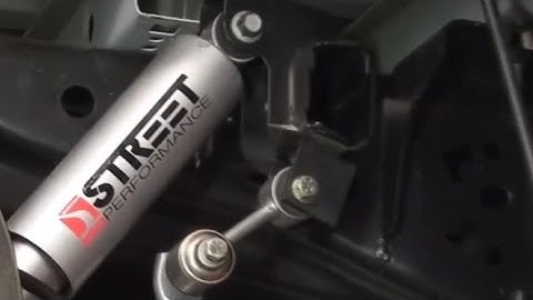 Belltech Street Performance Shock technology