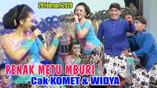 Duet Cak Komet & Widya - Penak MBURI - 29 Februari 2020