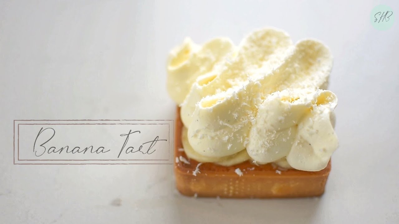🍌바나나의 고급진 맛!! 💛이건 꼭 만들어 드세요~ 바나나타르트 | 타르트 기본 레시피 | The BEST Banana Tart Recipe