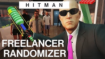 Hitman 3 Freelancer but I get random items every 10 seconds