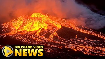 Lava Overflows Increase At Kīlauea Volcano, High Fountains Expected Soon (November 5, 2025)