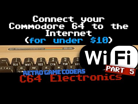 Commodore 64 + WiFi - Connect your Commodore 64 to the Internet with ESP8266