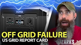 Off Grid Guy Talks About On Grid Failures  Oupes Mega 3  3072Wh Solar Generator