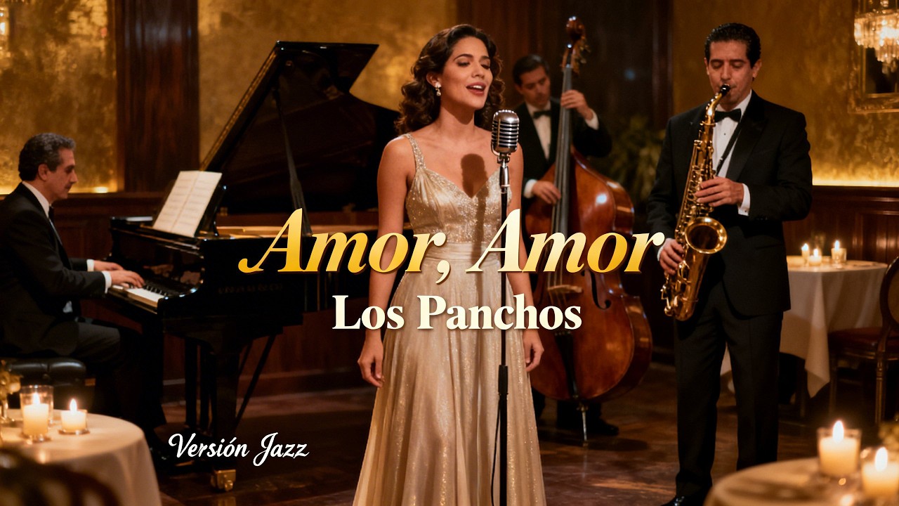 Amor, Amor – Los Panchos | Cover Bolero Jazz | Jazz Latino y Música Romántica