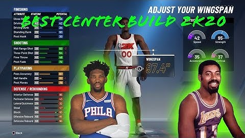 Official Best Center Build In NBA 2K20 !!!