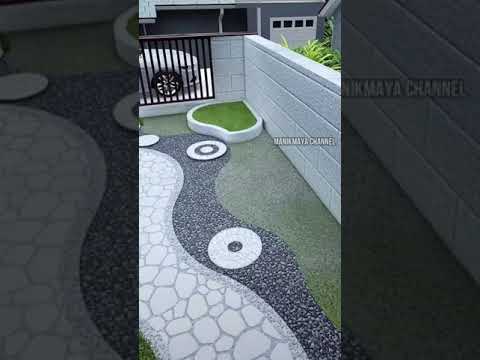 Video: Desain taman DIY: foto desain