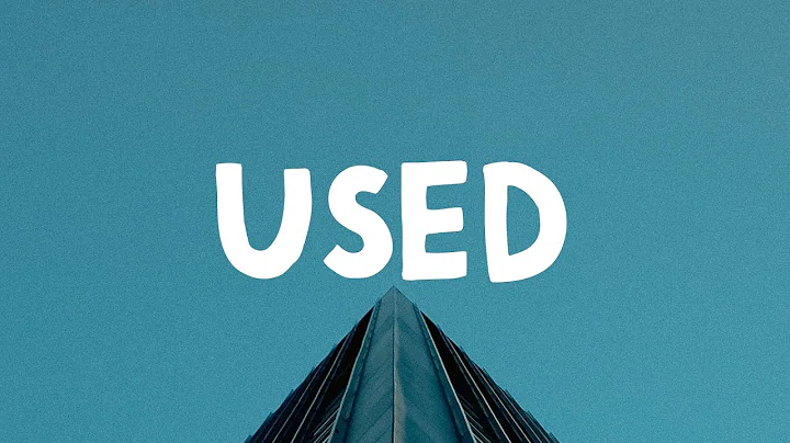 SZA - Used (Lyrics) Feat. Don Toliver