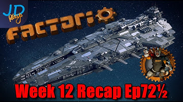 Ep72½ Week 12 Recap ⚙️ Factorio SubX ⚙️ Gameplay, Lets Play