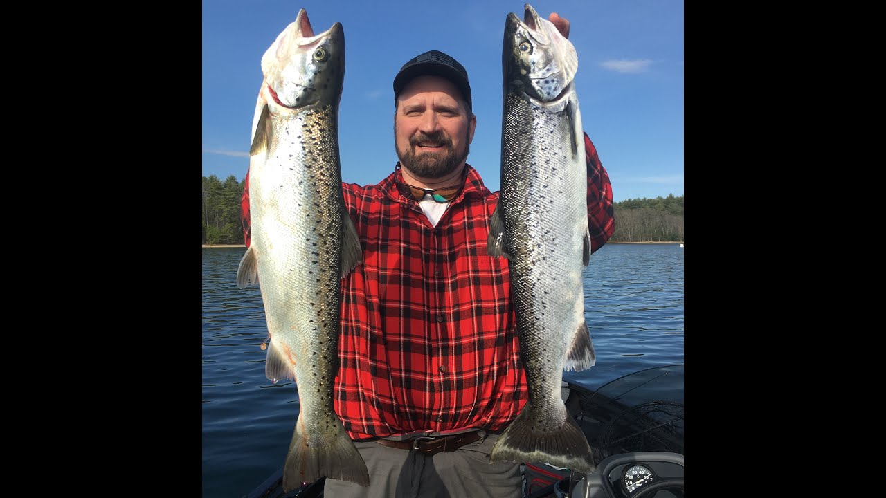 Quabbin Reservoir/April 2021/Salmon/Lake Trout YouTube