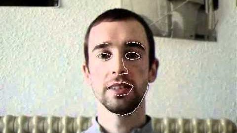 Active appearance Model, succesful tracking through occlusion