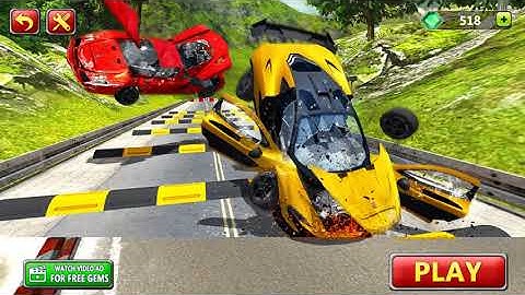 Mobile Car game Deadly Race Speed Bumps Сar Challenge #Gameplay Android ios Gagi game