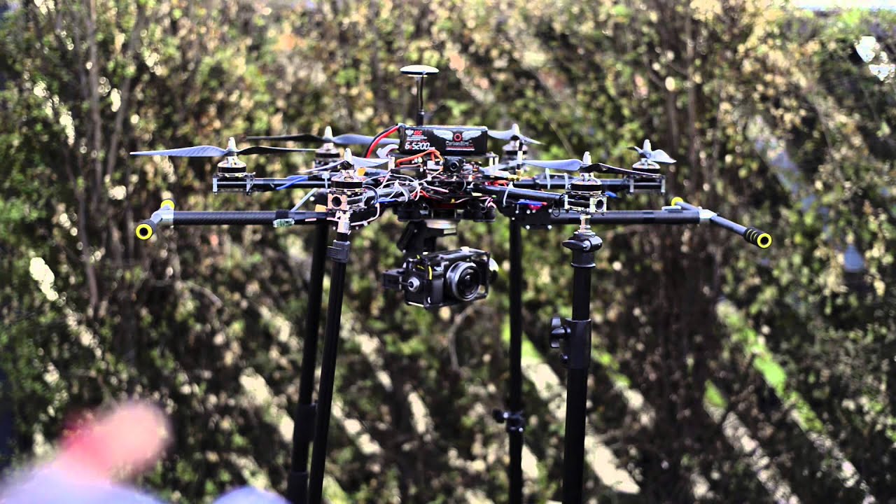 2014 ARRIS Smart Retractable Landing Gear  Demo on M680 - HD