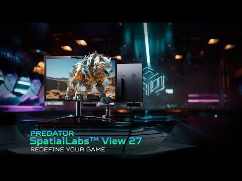 Predator SpatialLabs View 27 3D Gaming Monitor | Predator