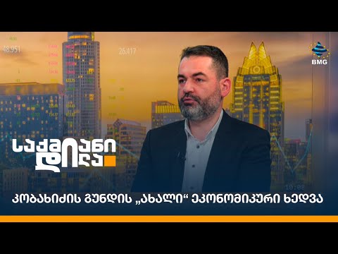 კობახიძის გუნდის „ახალი“ ეკონომიკური ხედვა