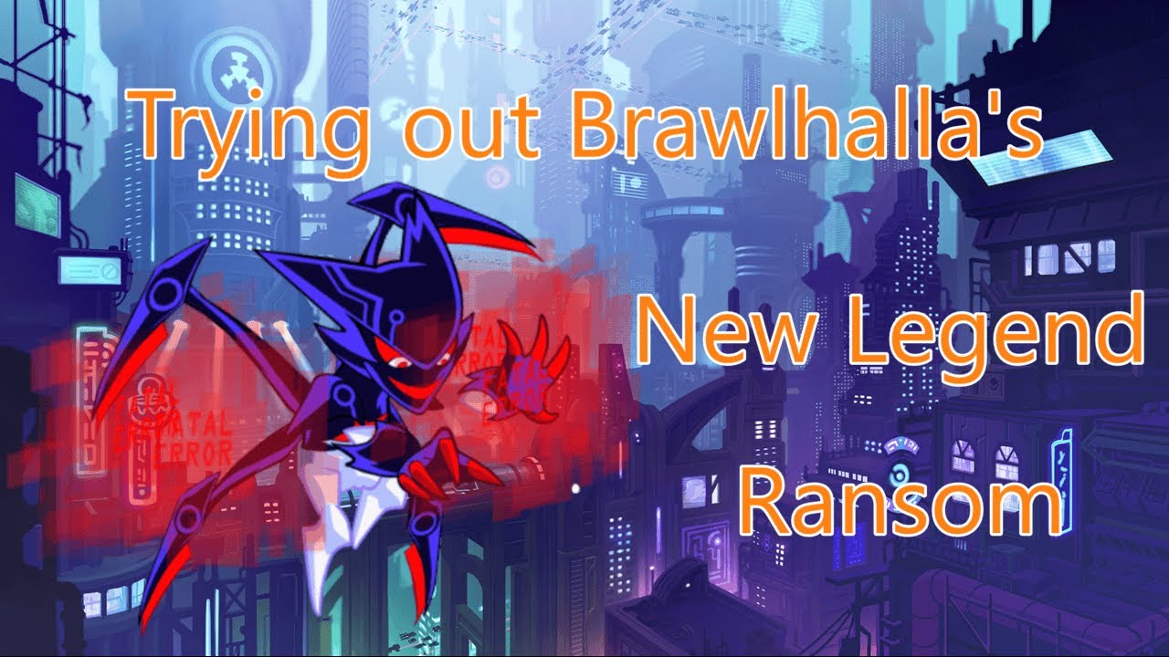 Trying Out Brawlhalla's New Legend Ransom - YouTube