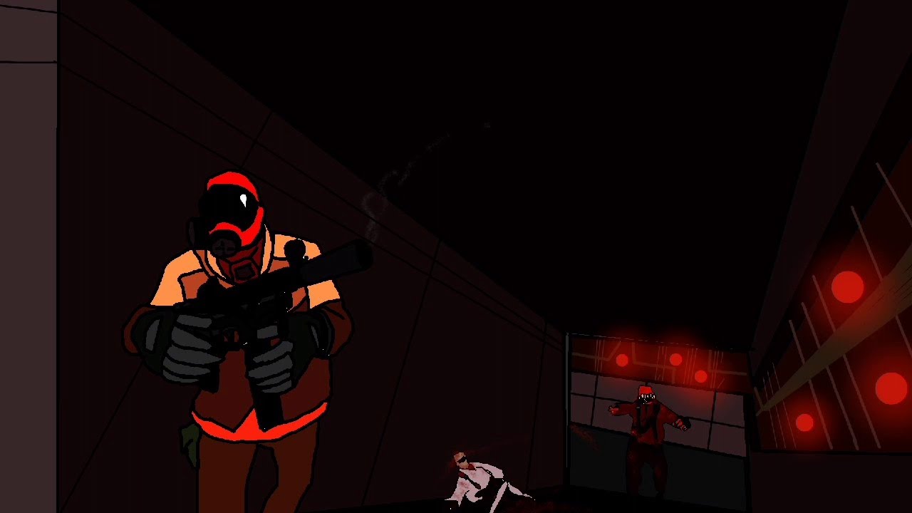 Half-Life+Team Fortress 2 speed-art