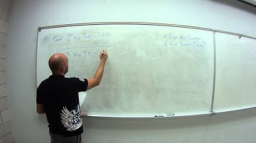 7.5.2.2 More Trig Equations Multiple Angles