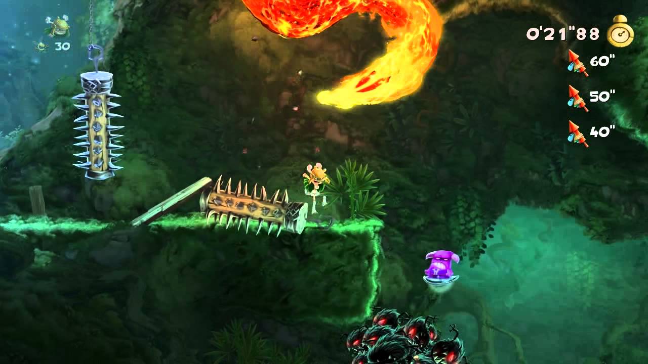 Rayman Legends - Ropes Course Invaded - 0'35