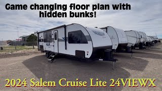 Best new bunkhouse! 2024 Forest River Salem Cruise Lite 24VIEWX