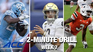 ACC 2-Minute Drill: Week 7 (2020)