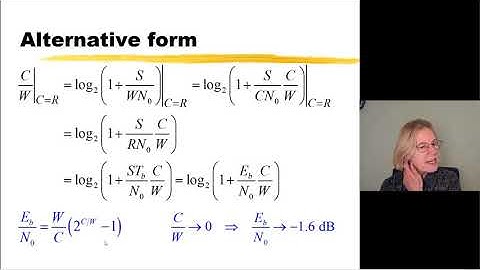 GEL7014 - Week 6f - Channel capacity