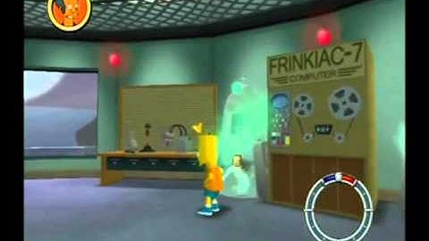 Simpsons Hit and Run Walkthrough: Level 6 - All Cards, Outfits, Wasp Cameras and Gags [2/2]