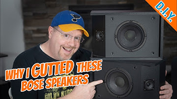 I Gutted Some Vintage Bose Speakers So You Don