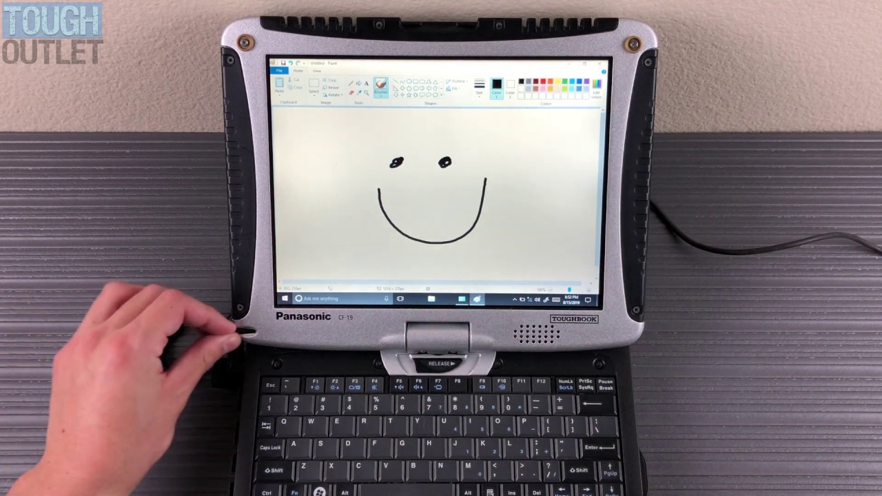 New Update Panasonic Toughbook CF-19: How to calibrate touchscreen
