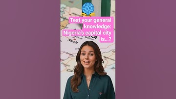Test your general knowledge: Nigeria’s capital city is…? | #shortsviral #viral #viralshorts