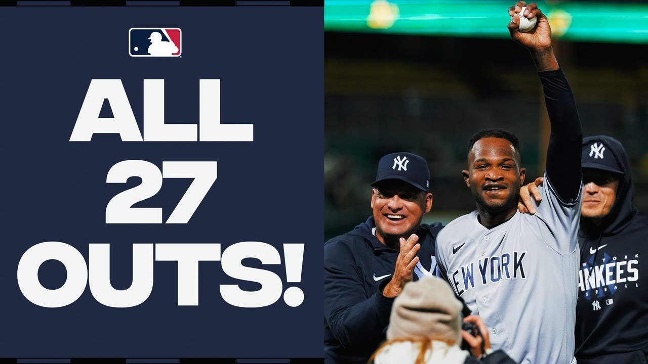 27 UP. 27 DOWN. Baseball HISTORY for Domingo Germán!! He throws a PERFECT GAME! | All 27 Outs