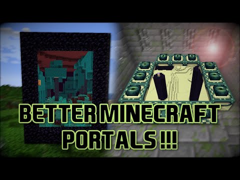 ?THE MOD THAT CHANGES MINECRAFT PORTAL COMPLETELY?