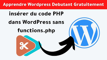 Comment insérer du code PHP dans WordPress sans functions.php