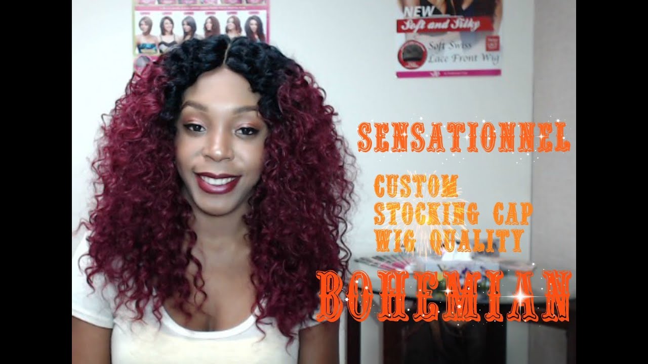 REQUESTED Sensationnel Stocking Cap Quality Custom Lace Wig - BOHEMIAN --/WIGTYPES.COM