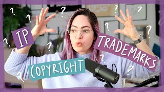 What designers NEED to know about IP, copyright & trademarks! #ad