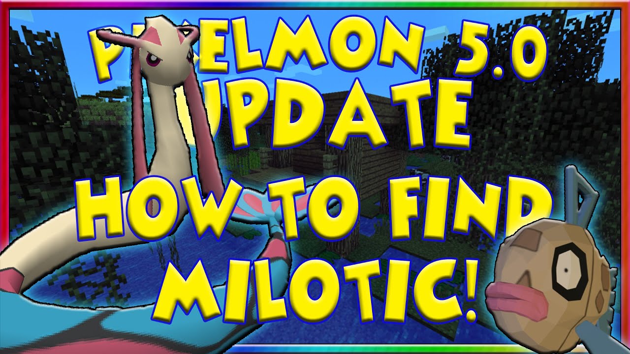 Pixelmon 5.0 Update - HOW TO FIND MILOTIC AND FEEBAS 