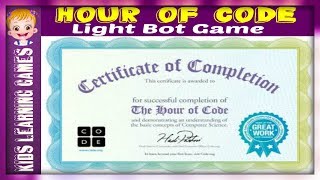 Light Bot Game | Hour of Code Lightbot - ABCya Level 3