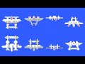 1942 (nes) plane rolling animation recreation.