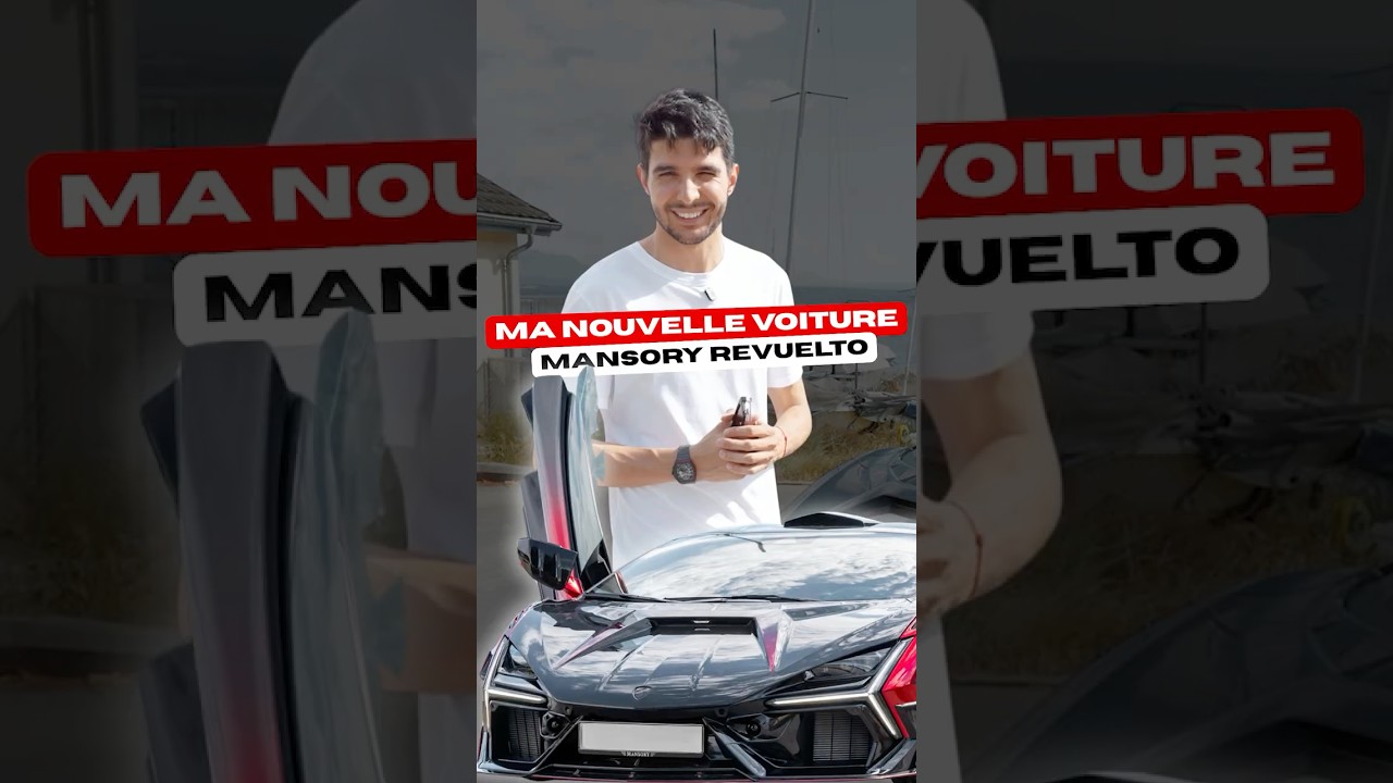 MA NOUVELLE VOITURE – MANSORY REVUELTO 🚗