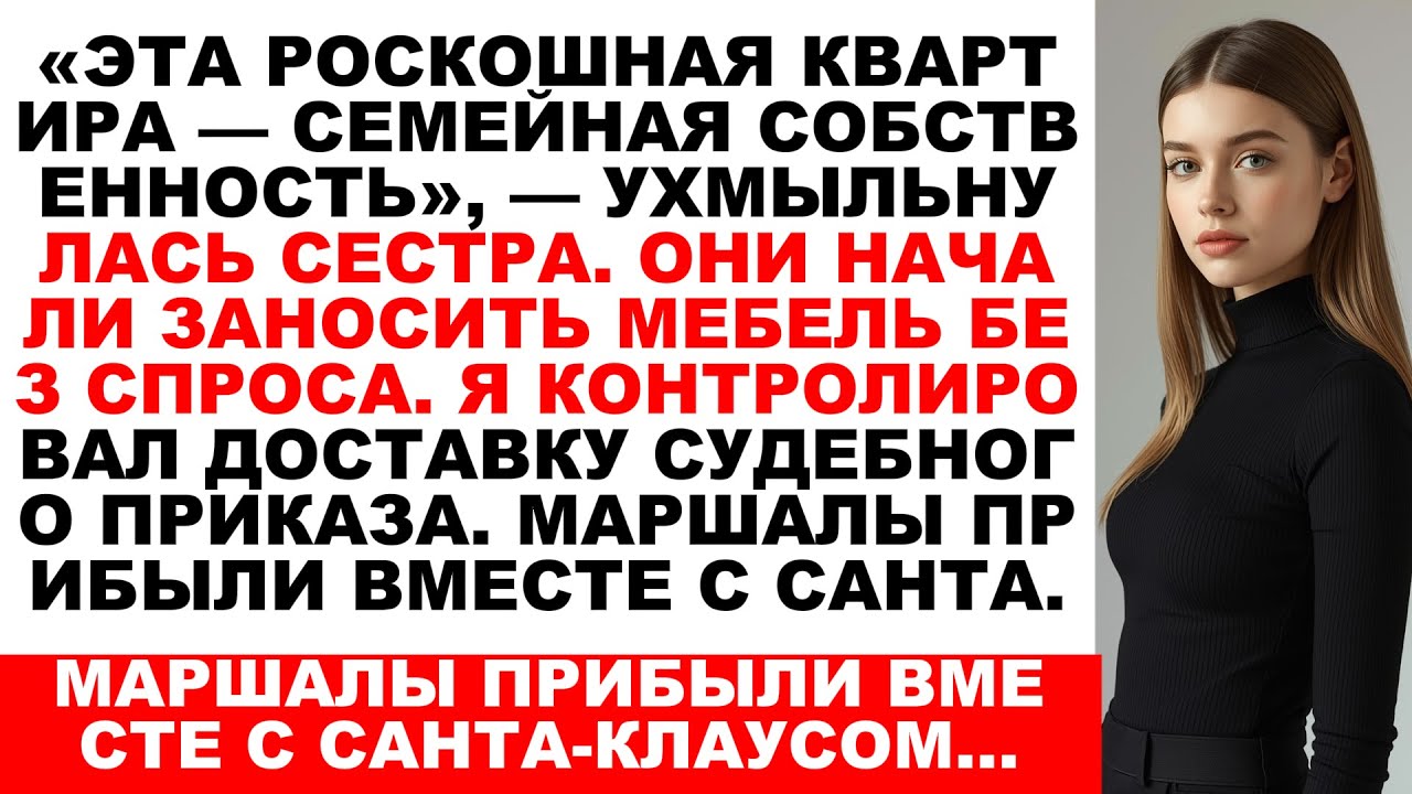 В сочельник сестра заявила права на мой пентхаус — но в документах было только моё имя...