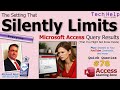 The Setting That Silently Limits Microsoft Access Query Results That You Might Not Know Exists QQ#78