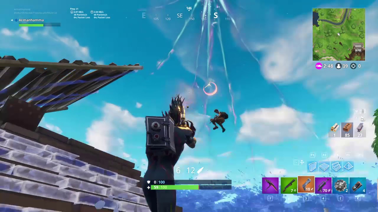 fortnite gold deagle kill YouTube