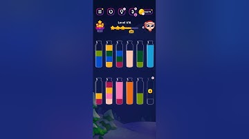 water sort puzzle - Get color level 616