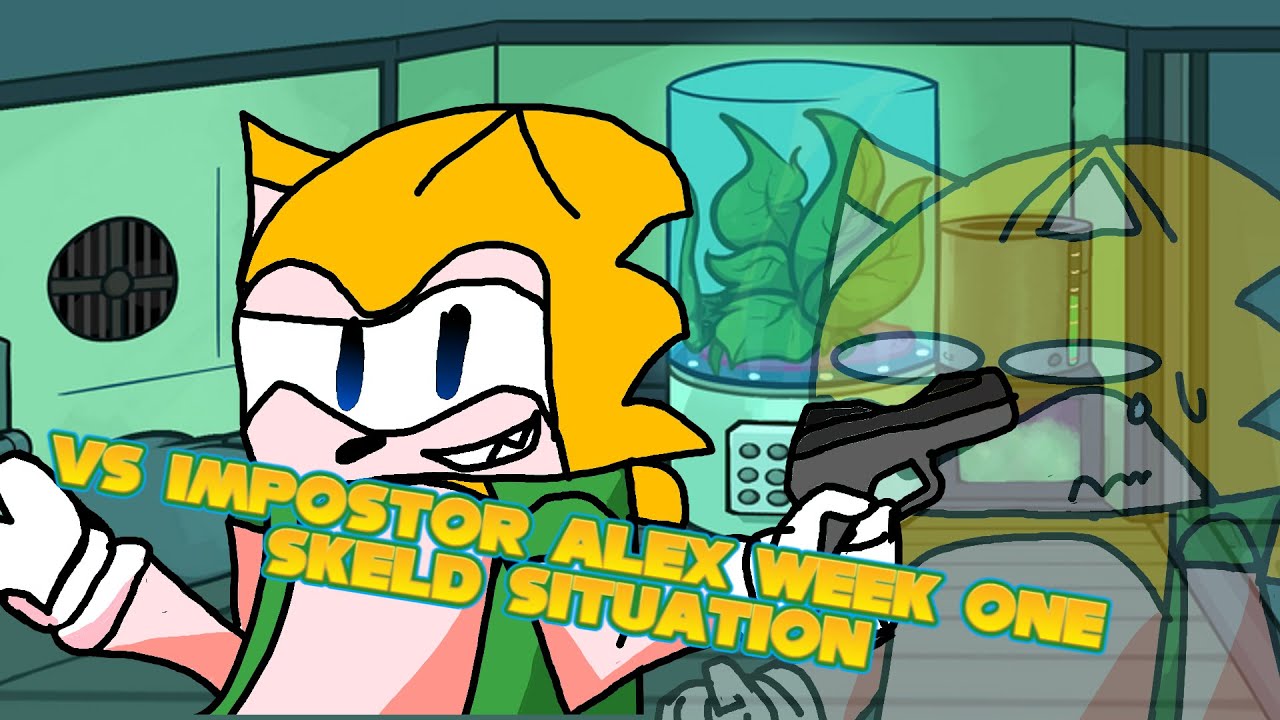 VS Impostor Alex mix week 1 Skeld Situation (ART + MELTDOWN UPDATE ...