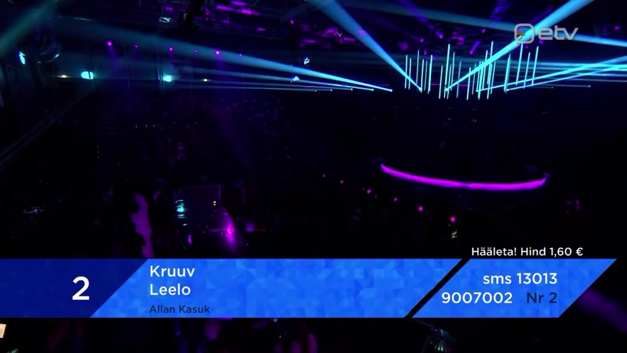 Kruuv – Leelo- LIVE at Eesti Laul 2020 Semifinal 1