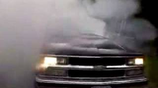 Chevy Z71 Burnout