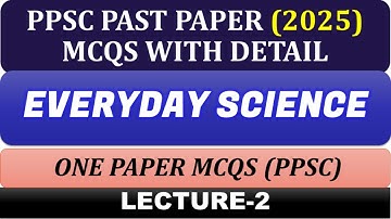 Everyday Science | MCQs with Answers | General Knowledge | PPSC | PERA Jobs 2025 SDEO Preparation