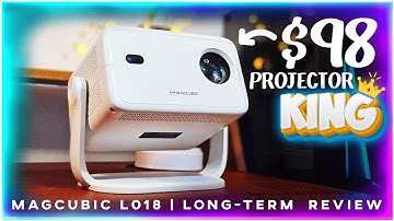 The BEST Projector for $98?! 🔥 Magcubic L018 🤩 [Long-Term Full Review]