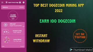 🔥Top Best Dogecoin Mining App || New Dogecoin Earning App 2022 || Dogecoin App Withdraw Proof 🤑 screenshot 4